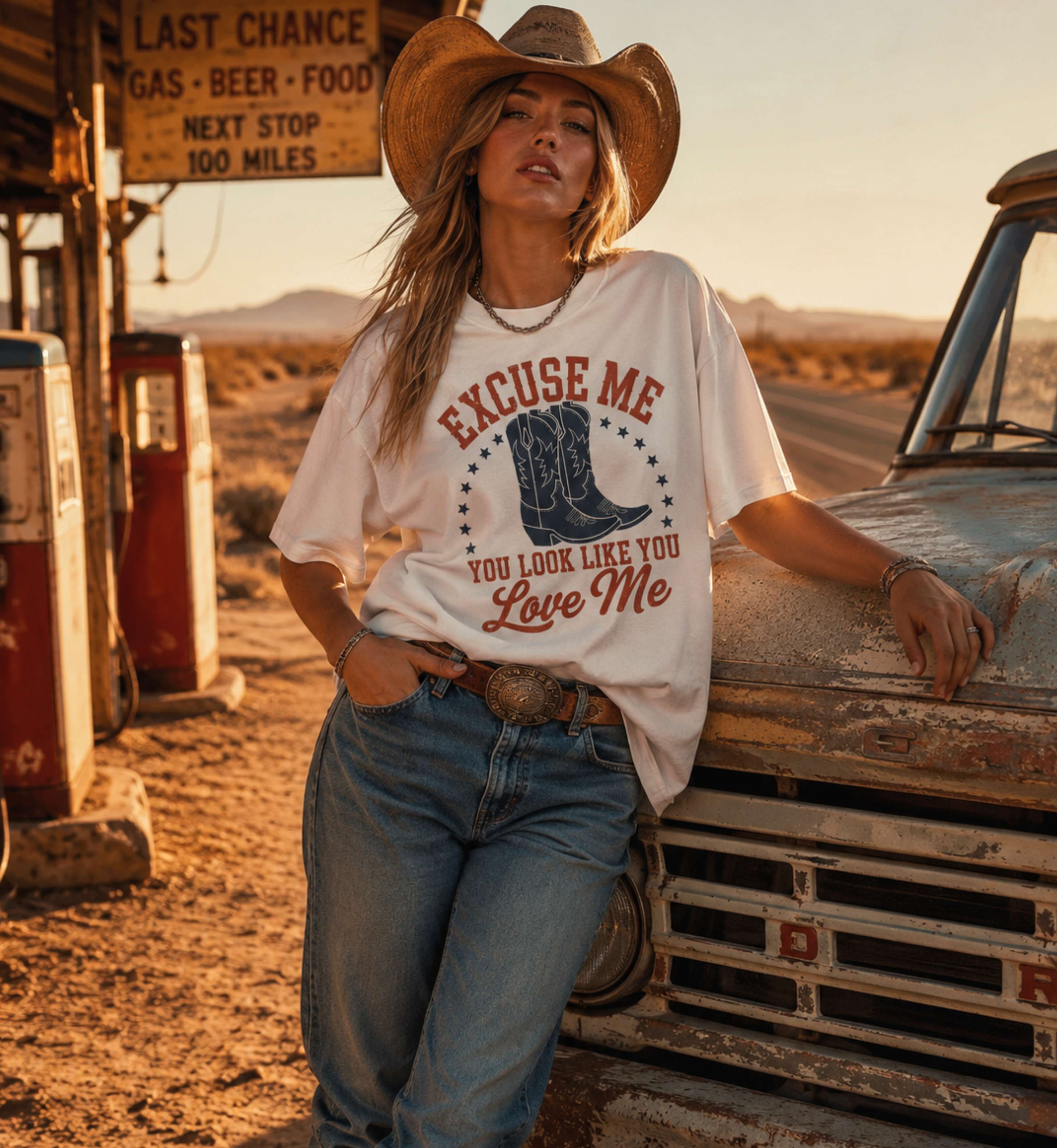 Excuse Me, You Look Like You Love Me – Country Concert Tee