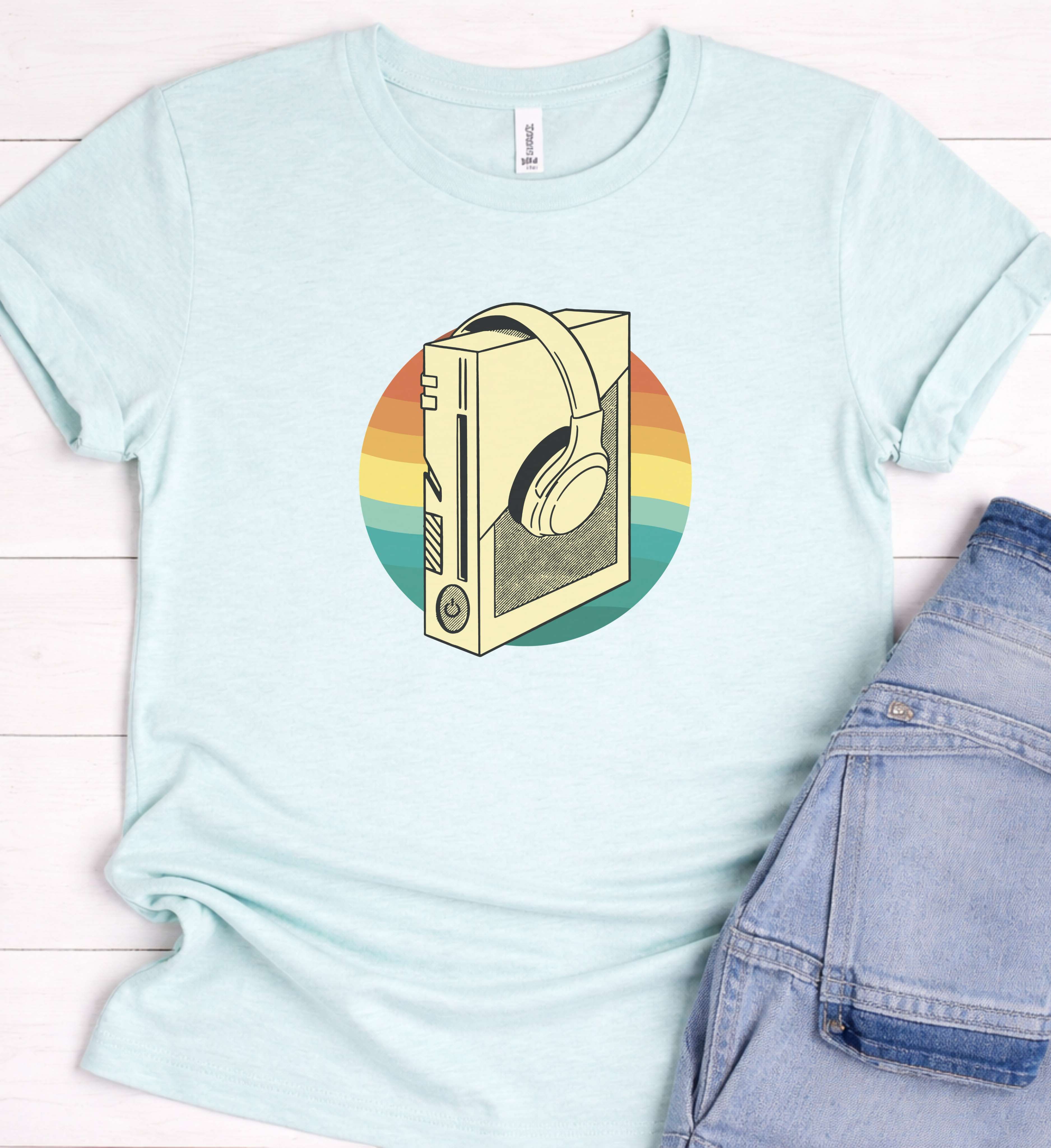 Retro Walkman Shirt – Vintage Music Player Tee