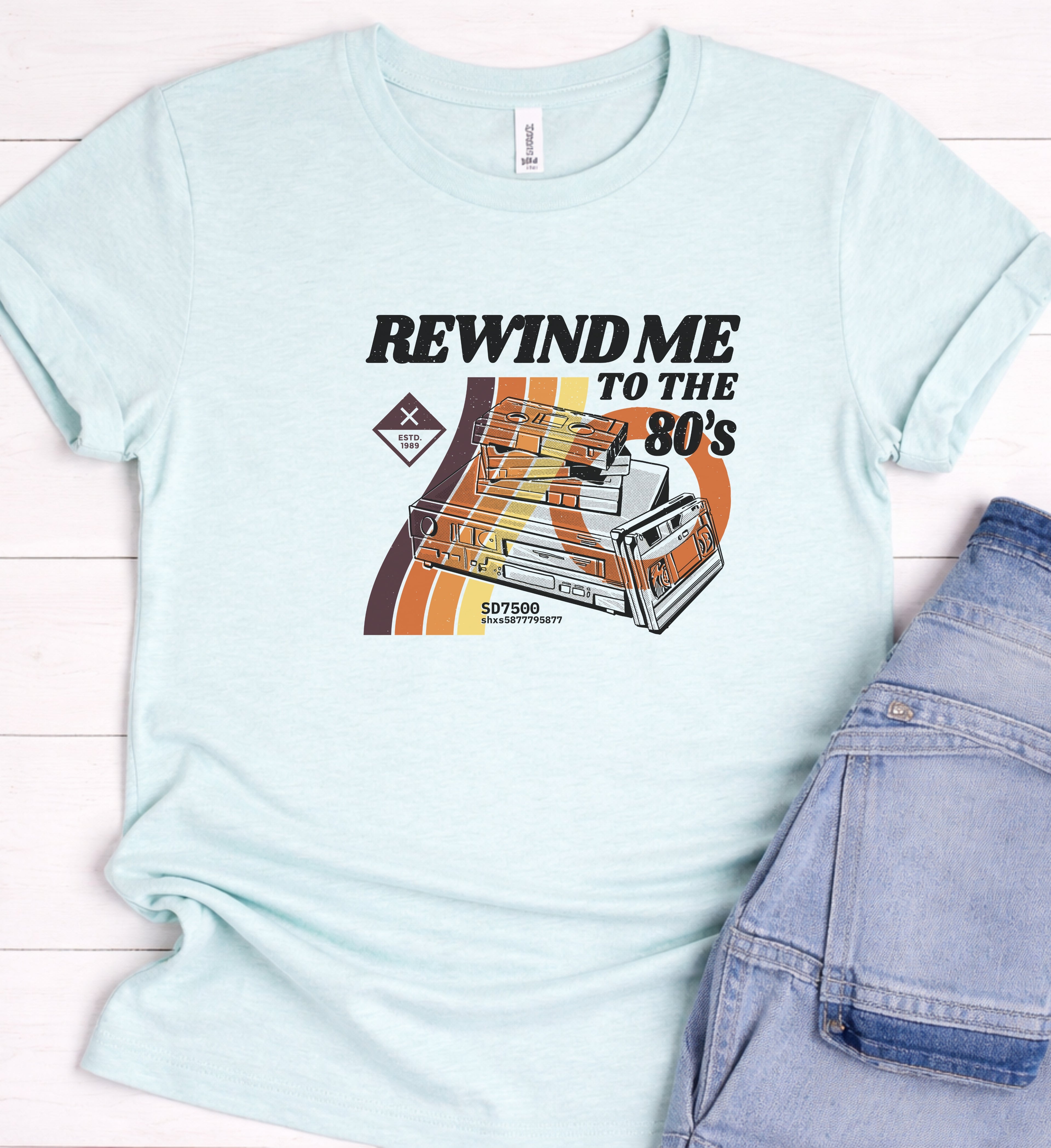 Retro Cassette Shirt – Vintage Analog Music Tee