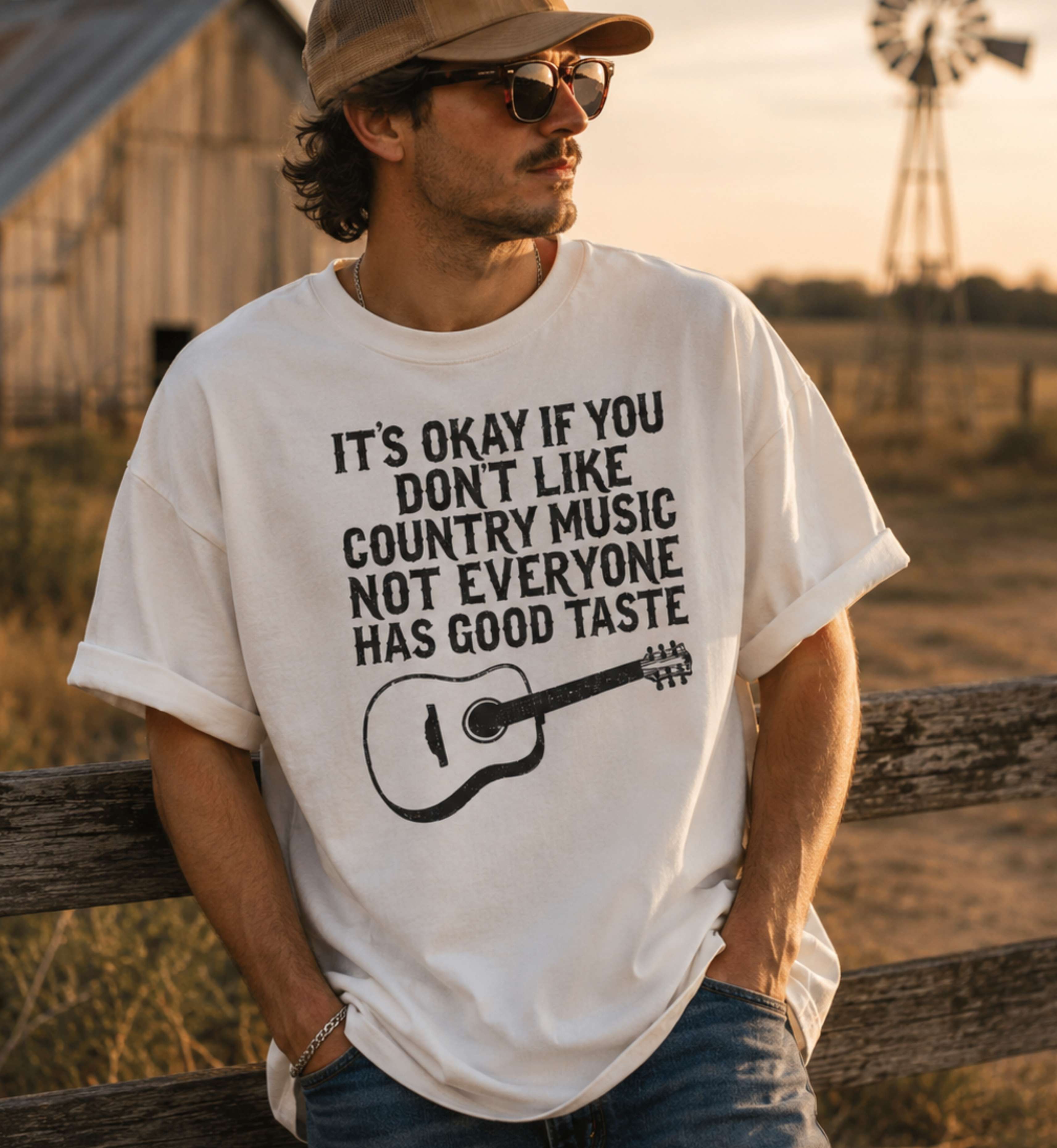 It's Okay If You Don't Like Country Music Shirt – Funny Country Music Graphic Tee