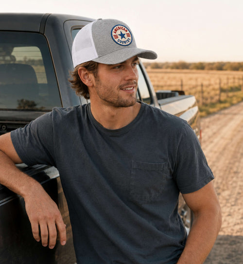 American Country Trucker Hat