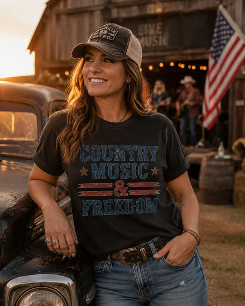 Country Music & Freedom T-Shirt
