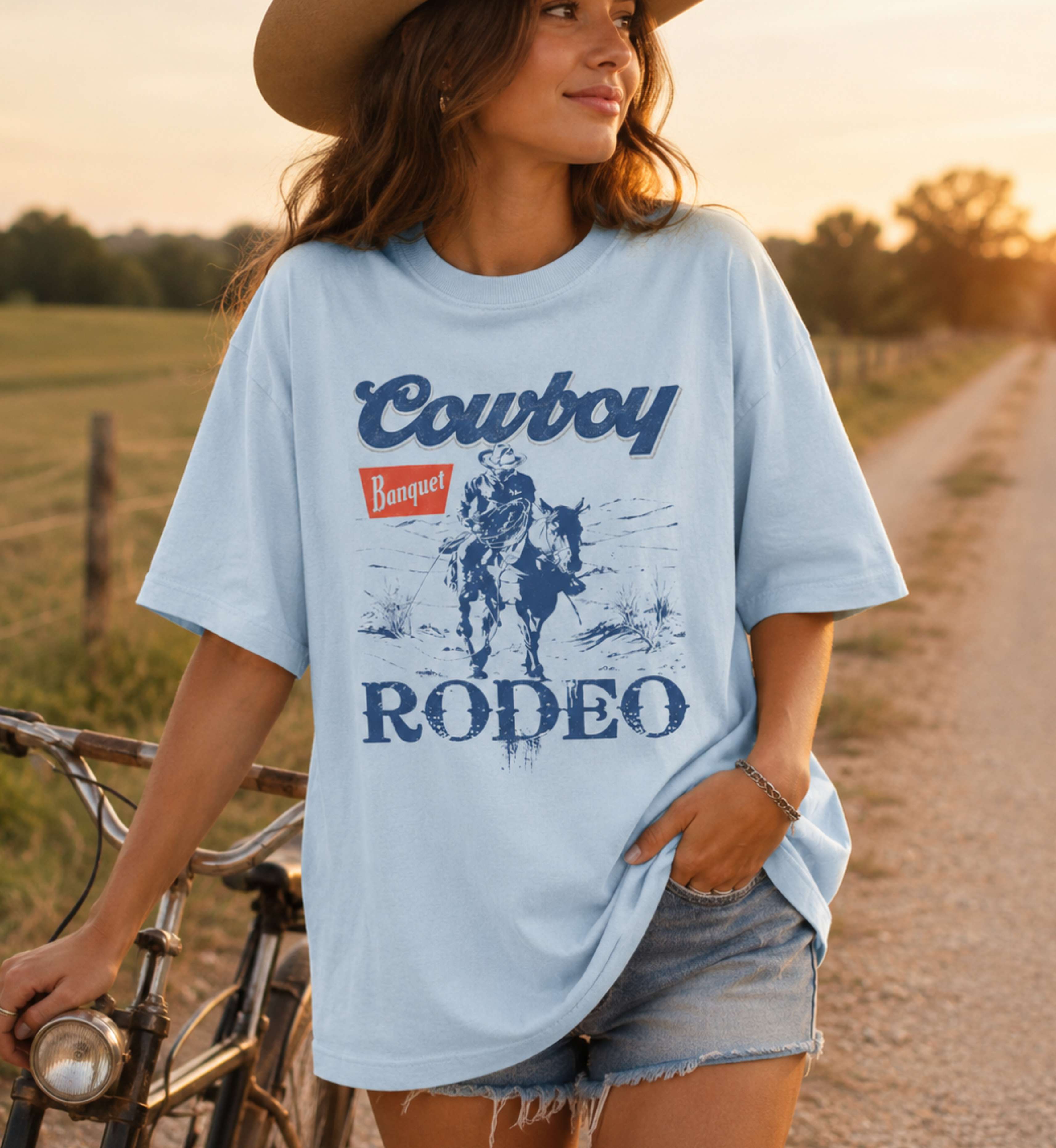 Cowboy Rodeo – Vintage Western Rider Tee